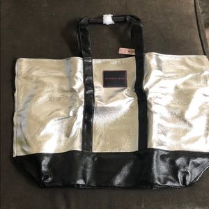 Large Victoria secret tote bag.